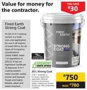 Fired Earth 20L Strong Coat