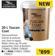 Fired Earth 20L Tuscan Coat