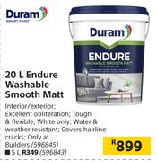 Duram 5L Endure Washable Smooth Matt