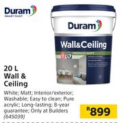 Duram 20L Wall & Ceiling