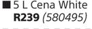 Duram 5L Matt Acrylic PVA Cena White