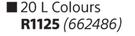 Dulux 20L Acrylic PVA Colours