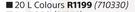 Plascon 20L Polvin Walls & Ceilings Colours