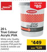 Plascon 20L True Colour Acrylic PVA