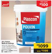Plascon 20L Polvin Walls & Ceilings Colours