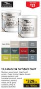 Fired Earth 1L Cabinet & Furniture Paint-Each
