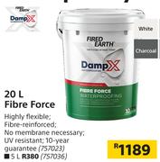 Fired Earth Damp X 20L Fibre Force