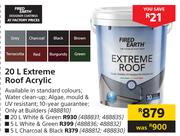 Fired Earth 20L Extreme Roof Acrylic