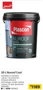 Plascon 20L Nuroof Cool 
