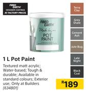 Fired Earth 1L Pot Paint