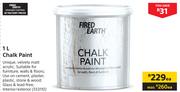 Fired Earth 1L Chalk Paint