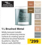 Fired Earth 1L Brushed Metal