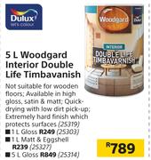 Woodgard 5L Interior Double Life Timbavanish (Gloss)