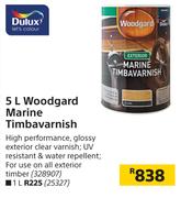 Woodgard 5L Marine Timbavarnish