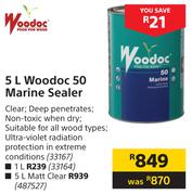 Woodoc 1L 50 Marine Sealer