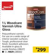 Plascon 1L woodcare Varnish Ultra Gloss