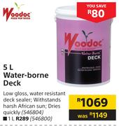 Woodoc 1L Water Borne Deck