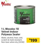 Woodoc 1L 10 Velvet Indoor Polywax Sealer