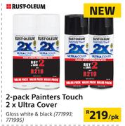 Rust Oleum 2 Pack Painters Touch 2 x Ultra Cover-Per Pack