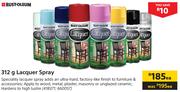 Rust Oleum 312g Lacquer Spray-Each