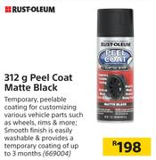 Rust Oleum 312g Peel Coat Matte Black