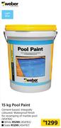 Weber 15Kg Pool Paint Slate