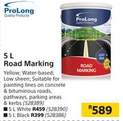 Prolong 5L Road Marking Black