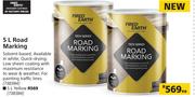 Fired Earth 5L Road Marking Yellow