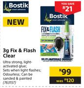 Bostik Fix & Flash Clear-3g