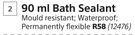 Bostik Bath Sealant-90ml