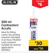 Alcolin Contractor's Acrylic-300ml