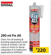 Soudal Fix All-290ml