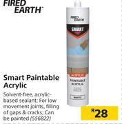 Fired Earth Smart Paintable Acrylic
