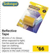 Sellotape Reflective Tape 48mm x 1m