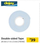 Dejay Double Sided Tape 24mm x 1m x 3mm