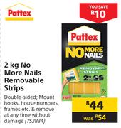 Pattex No More Nails Removable Strips-2Kg