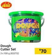 Dala Dough Cutter Set 3 x 100g