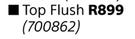 Builders Top Flush Toilet Suite