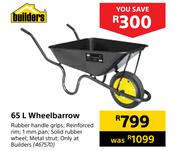 Builders 65Ltr Wheelbarrow