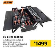 Grip 86-Piece Tool Kit