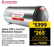 Ariston 150Ltr Axios Lux Eco Electronic Geyser
