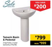 Solo Tamarin Basin & Pedestal