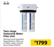 Jojo Twin-Stage Undersink Water Filter Unit