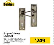 Builders Empire 2-Lever Lock Set