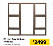 28mm Aluminium Window 1.8m X 1.5m