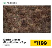 PG Bison Mocha Granite Gloss Postform Top
