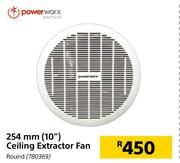 Powerworx 254mm (10") Ceiling Extractor Fan