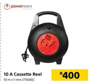 Powerworx 10A Cassette Reel 10m X 1mm