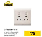 Builder Double Socket