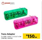 Powerworx Trans Adaptor-Each